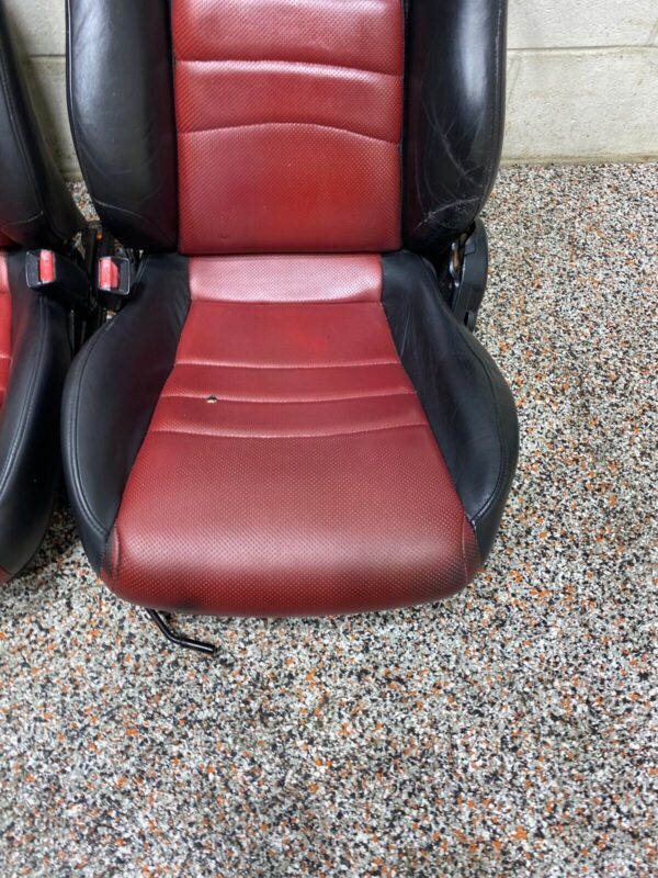 2000 HONDA S2000 AP1 FRONT SEATS PAIR DRIVER PASSENGER - Image 11
