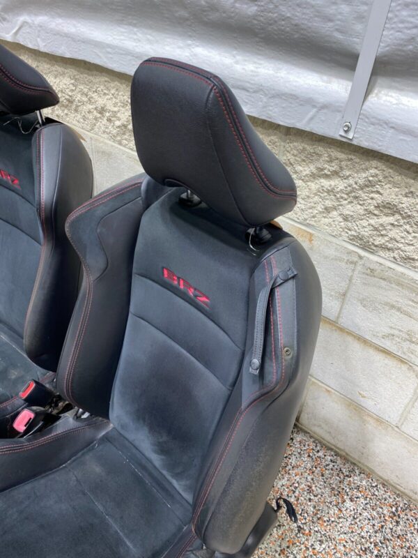 OEM FRONT SEAT PAIR DRIVER PASSENGER WITH SUEDE (SUBARU BRZ) - Image 2
