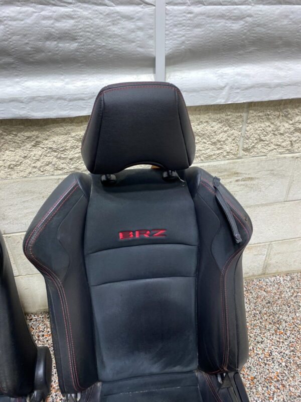 OEM FRONT SEAT PAIR DRIVER PASSENGER WITH SUEDE (SUBARU BRZ) - Image 7