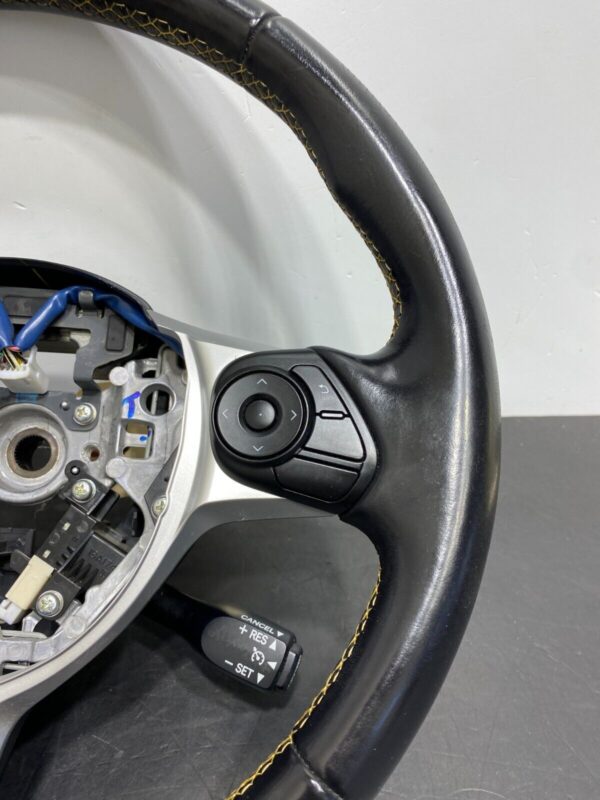 OEM YELLOW STITCH STEERING WHEEL ASSEMBLY (SUBARU BRZ ) - Image 9