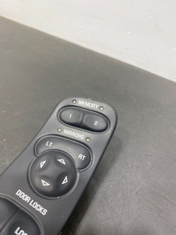 2000 CORVETTE C5 OEM DRIVER LH MASTER POWER WINDOW SWITCH - Image 3