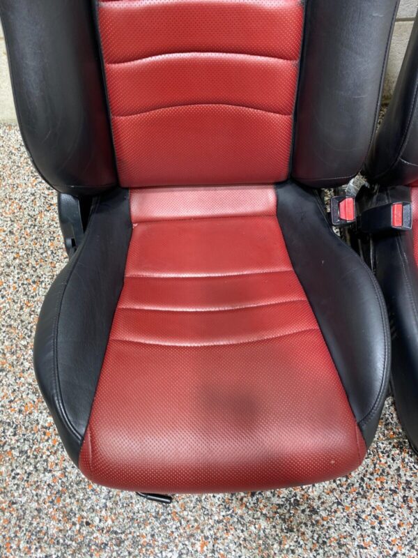 2000 HONDA S2000 AP1 FRONT SEATS PAIR DRIVER PASSENGER - Image 5