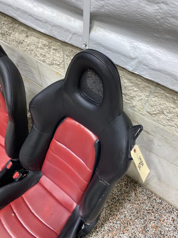 2000 HONDA S2000 AP1 FRONT SEATS PAIR DRIVER PASSENGER - Image 12