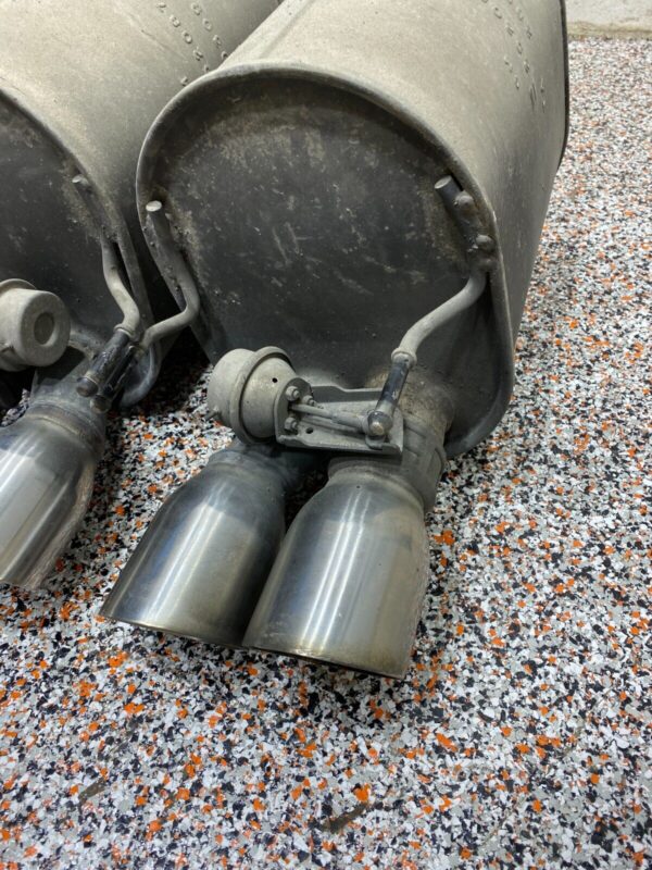 C6 OEM 2.5 INCH NPP MUFFLER PAIR DRIVER PASSENGER - Image 6