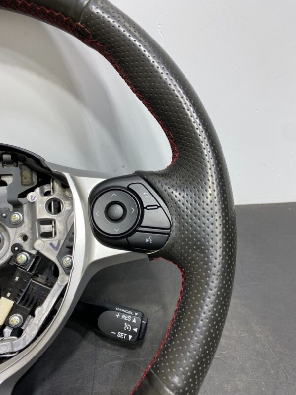 OEM STEERING WHEEL M/T NO PADDLE RED STRIPE (SUBARU BRZ FRS 86) - Image 5