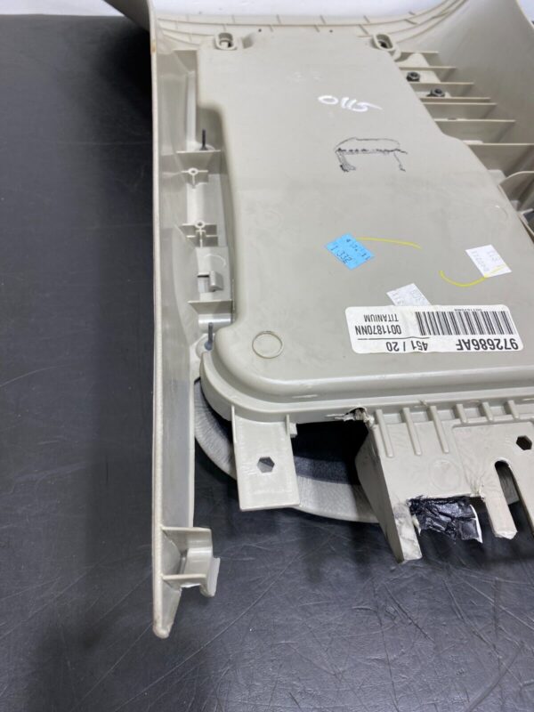 C6 OEM GREY CENTER CONSOLE ASSEMBLY WITH LID - Image 3