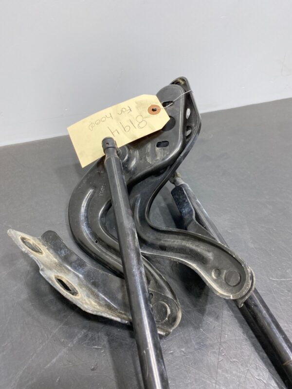 C6 Z06 OEM HOOD HINGE PAIR DRIVER PASSENGER WITH STRUT - Image 2