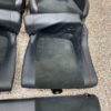 SUBARU BRZ OEM FRONT REAR LEATHER SUEDE SEATS RED BRZ LOGO - Image 11