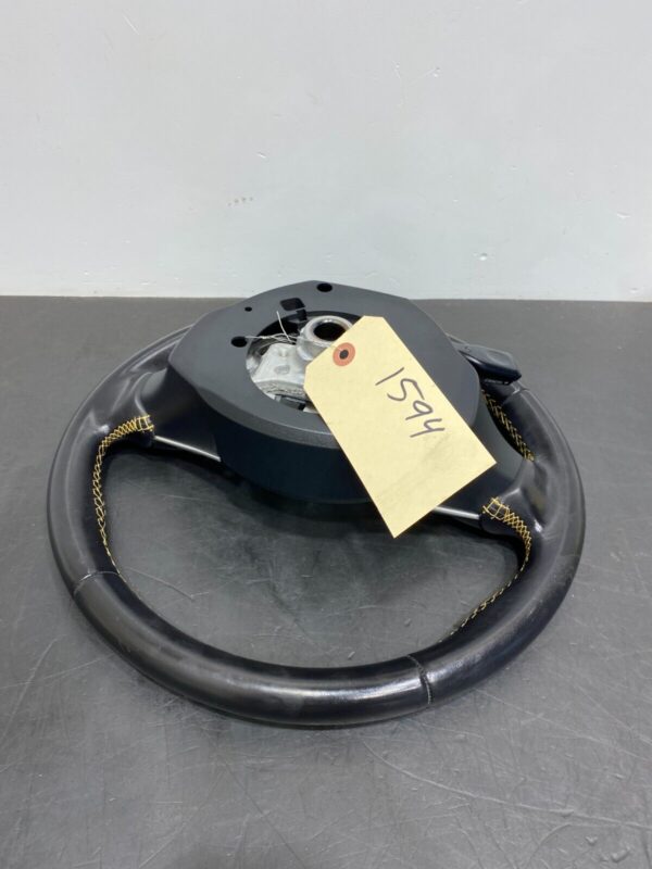 2017 SUBARU BRZ OEM YELLOW STITCH STEERING WHEEL ASSEMBLY