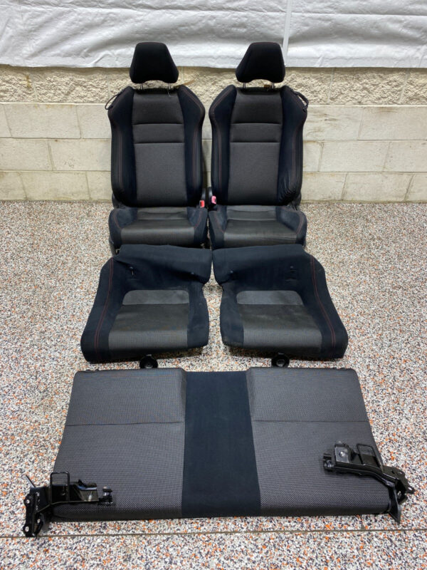 OEM FRONT REAR SEATS PAIR DRIVER PASSENGER SET OF SEATS (SUBARU BRZ)