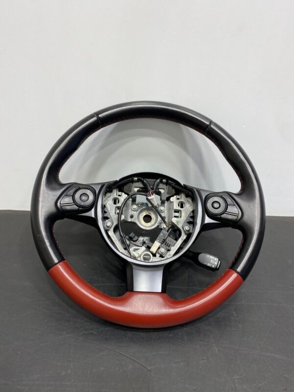SUBARU BRZ TS OEM STEERING WHEEL RED BOTTOM LEATHER