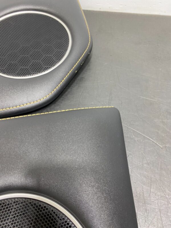 OEM DOOR PANEL SPEAKER COVER YELLOW STITCH(SUBARU BRZ) - Image 8