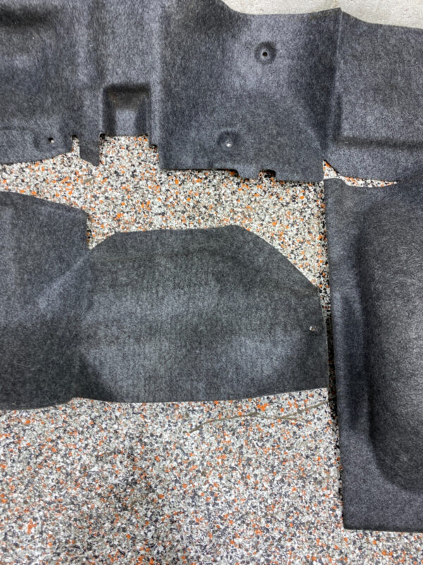 HONDA S2000 AP1 OEM TRUNK CARPET TRIM PANELS USED - Image 5