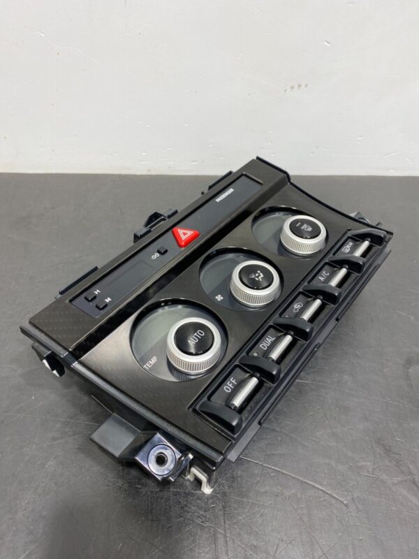 OEM CARBON FIBER LOOK CLIMATE CONTROL UNIT HVAC BUTTONS USED(SUBARU BRZ)