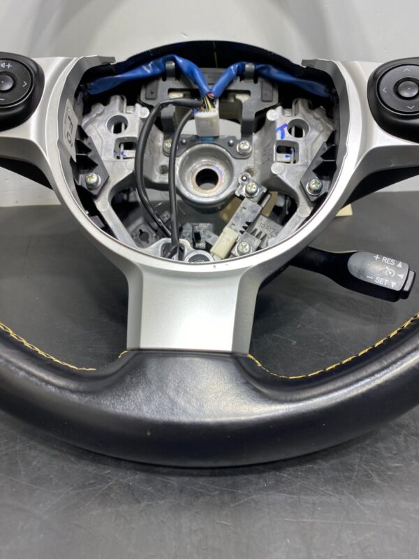 OEM YELLOW STITCH STEERING WHEEL ASSEMBLY (SUBARU BRZ ) - Image 5