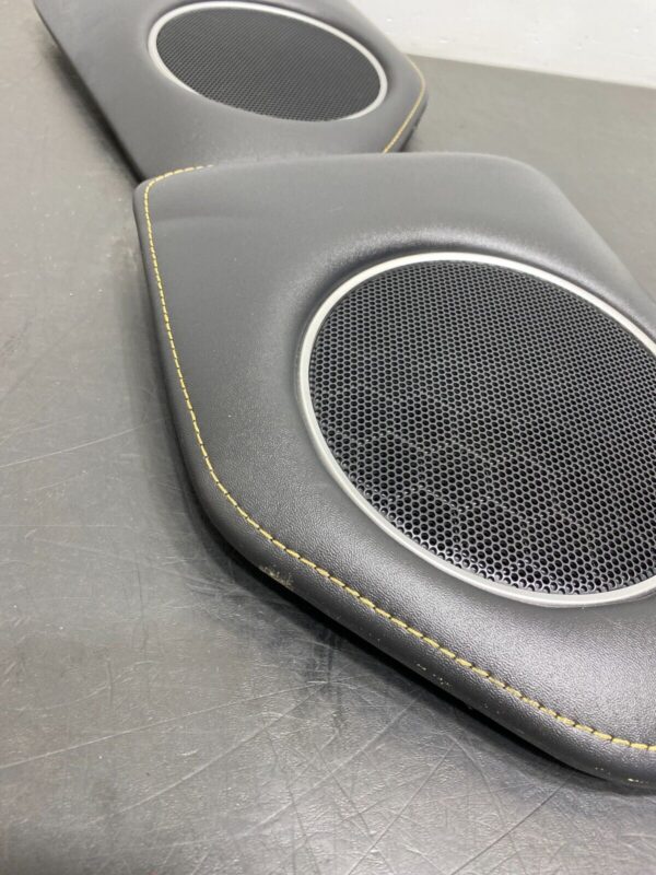 OEM DOOR PANEL SPEAKER COVER YELLOW STITCH(SUBARU BRZ) - Image 10