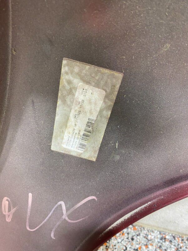 C6 CONVERTIBLE OEM PASSENGER RH REAR QUARTER PANEL - Image 8