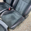 SUBARU BRZ OEM FRONT REAR LEATHER SUEDE SEATS RED BRZ LOGO - Image 7