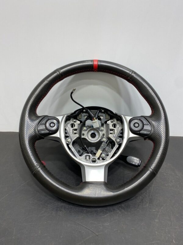 OEM STEERING WHEEL M/T NO PADDLE RED STRIPE (SUBARU BRZ FRS 86)