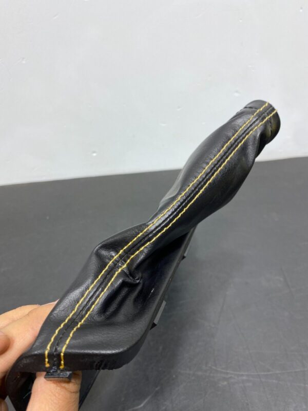 OEM HAND BRAKE EMERGENCY BRAKE BOOT YELLOW STITCH (SUBARU BRZ) - Image 6