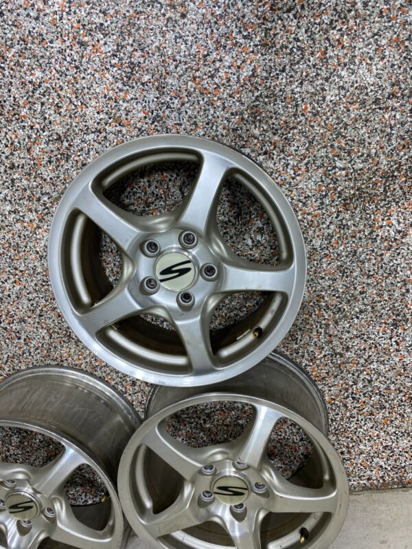 HONDA S2000 AP1 WHEEL RIM SET FRONT REAR WHEELS - Image 7